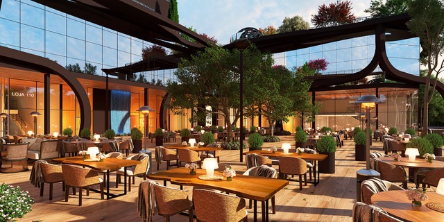 Bento Gonçalves - Um garden aberto e em curvas no meio da cidade