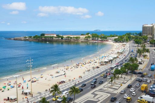 Orla da Praia de Copacabana